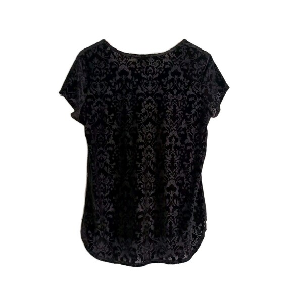 Women's Whimsigoth Fairygrunge Size LARGE Velvet Burnout Dark Acadamia - Picture 3 of 7